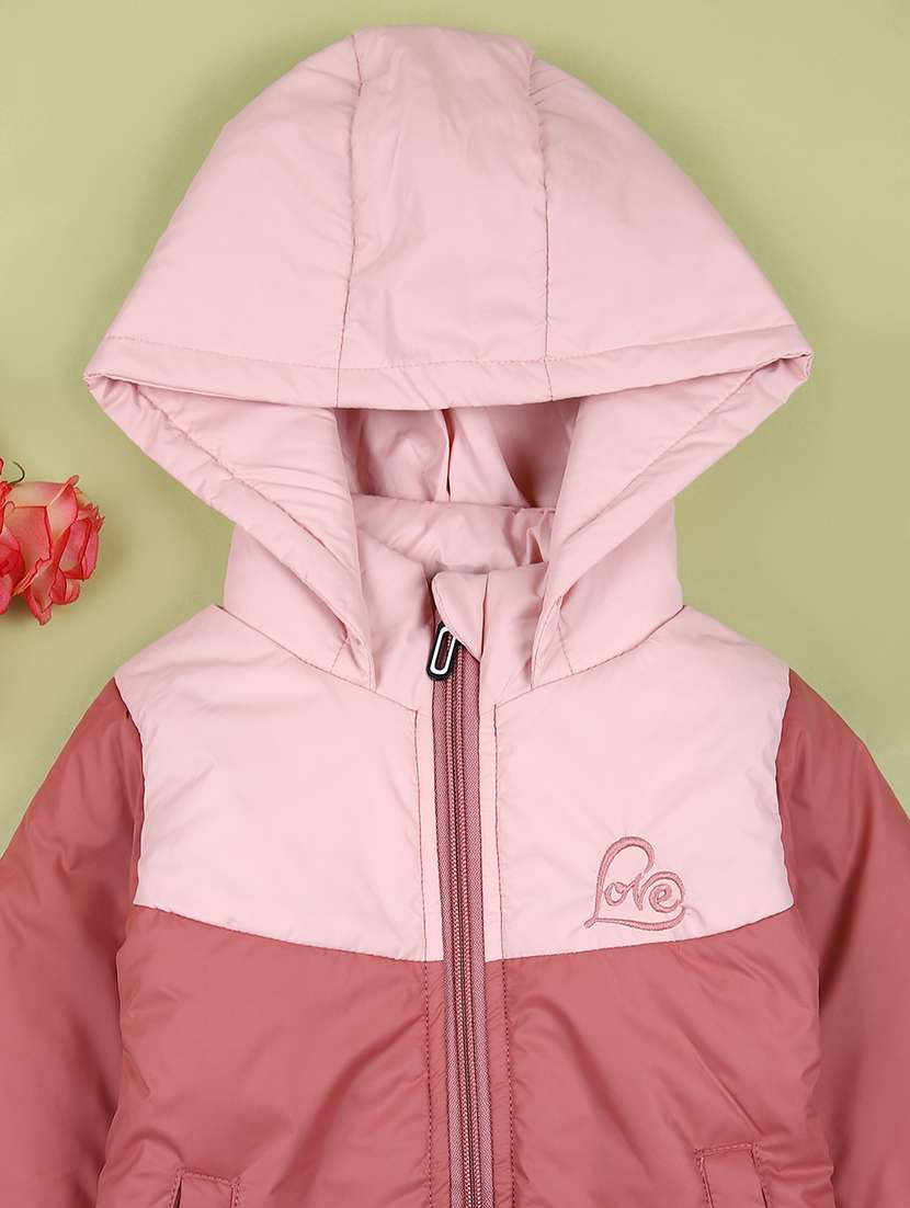 boys color blocked hooded quilted jacket - 21582956 -  Standard Image - 2