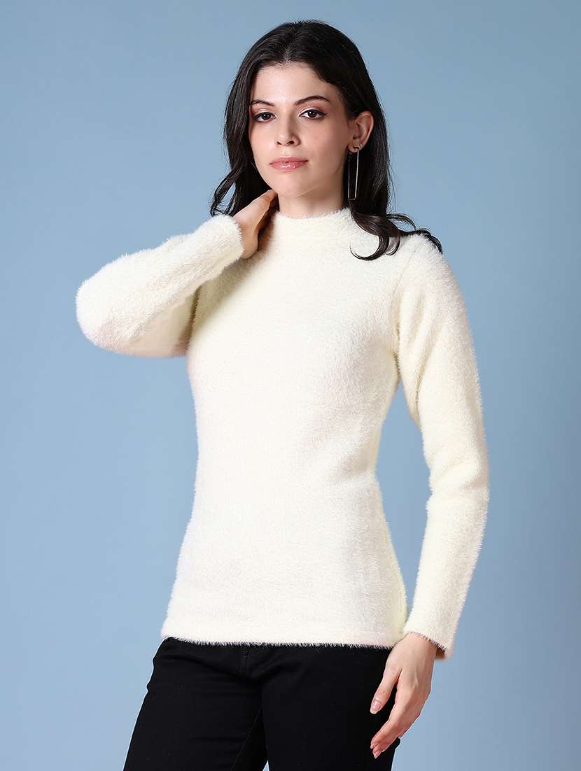 women mid rise solid cigarette trouser - 21583044 -  Standard Image - 2