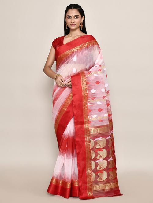 women self design handloom saree - 21583389 -  Standard Image - 0