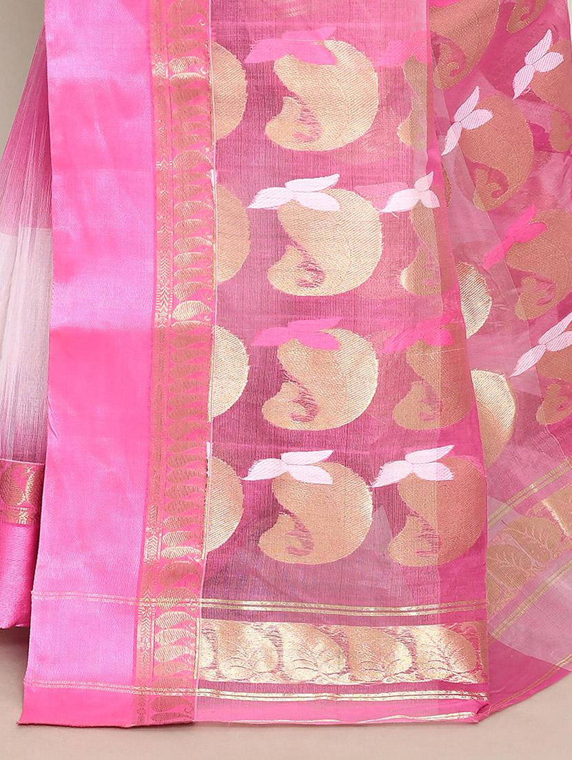 women self design handloom saree - 21583390 - Standard Image - 2