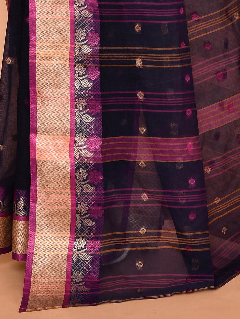 women self design handloom saree - 21583454 - Standard Image - 2