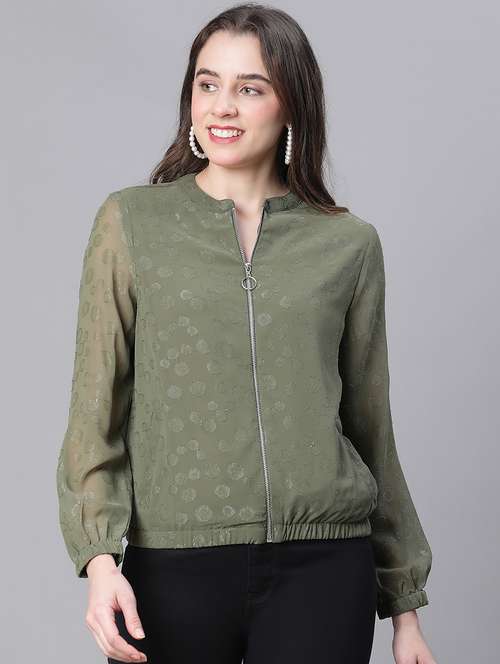 women self desiged long sleeves jacket - 21584253 -  Standard Image - 0