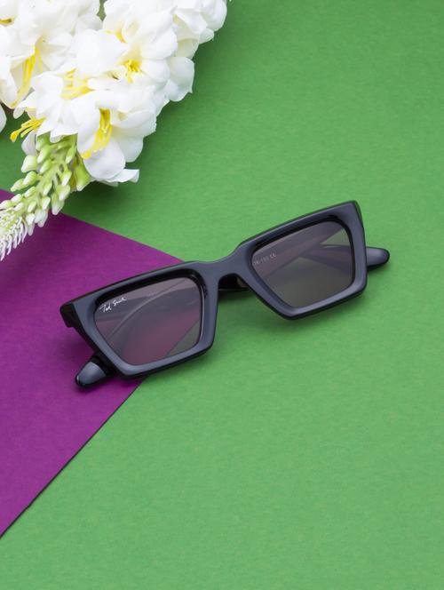 ted smith cat-eye grey sunglasses for men women - 21584819 - Standard Image - 0