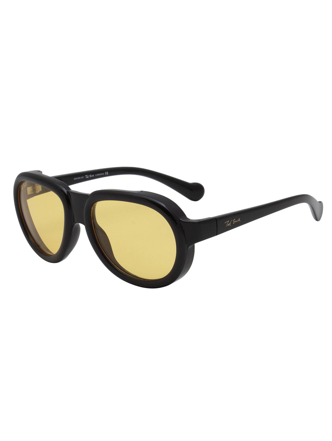 ted smith aviator yellow sunglasses for men women - 21584821 - Standard Image - 2
