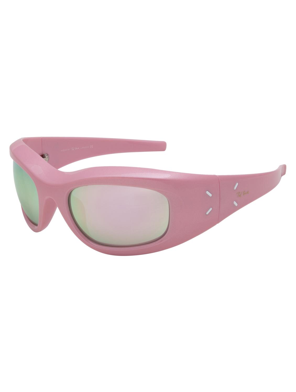 ted smith wrap-around grey sunglasses for men women - 21584827 - Standard Image - 2