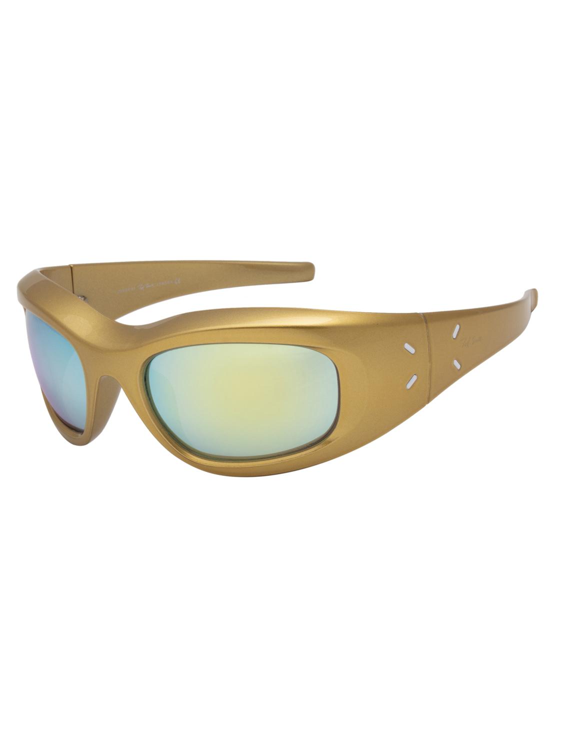 ted smith wrap-around blue sunglasses for men women - 21584828 - Standard Image - 2