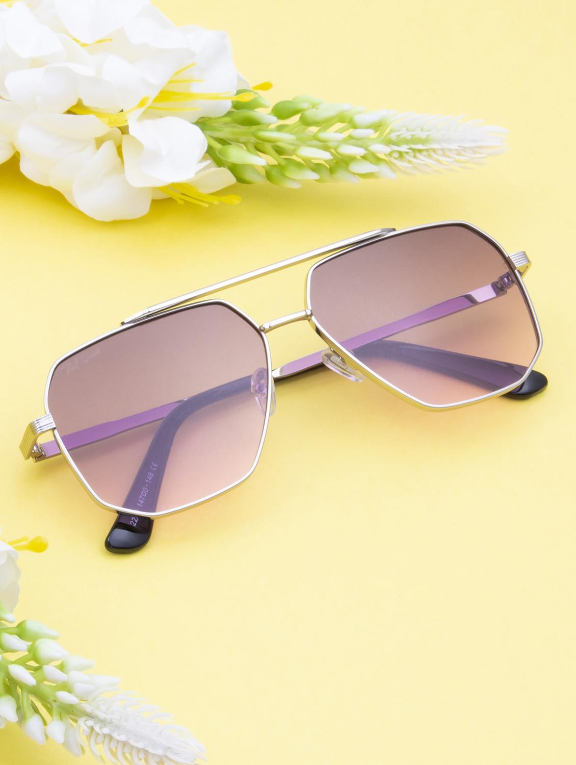 ted smith aviator grey sunglasses for men women - 21584840 - Zoom Image - 0