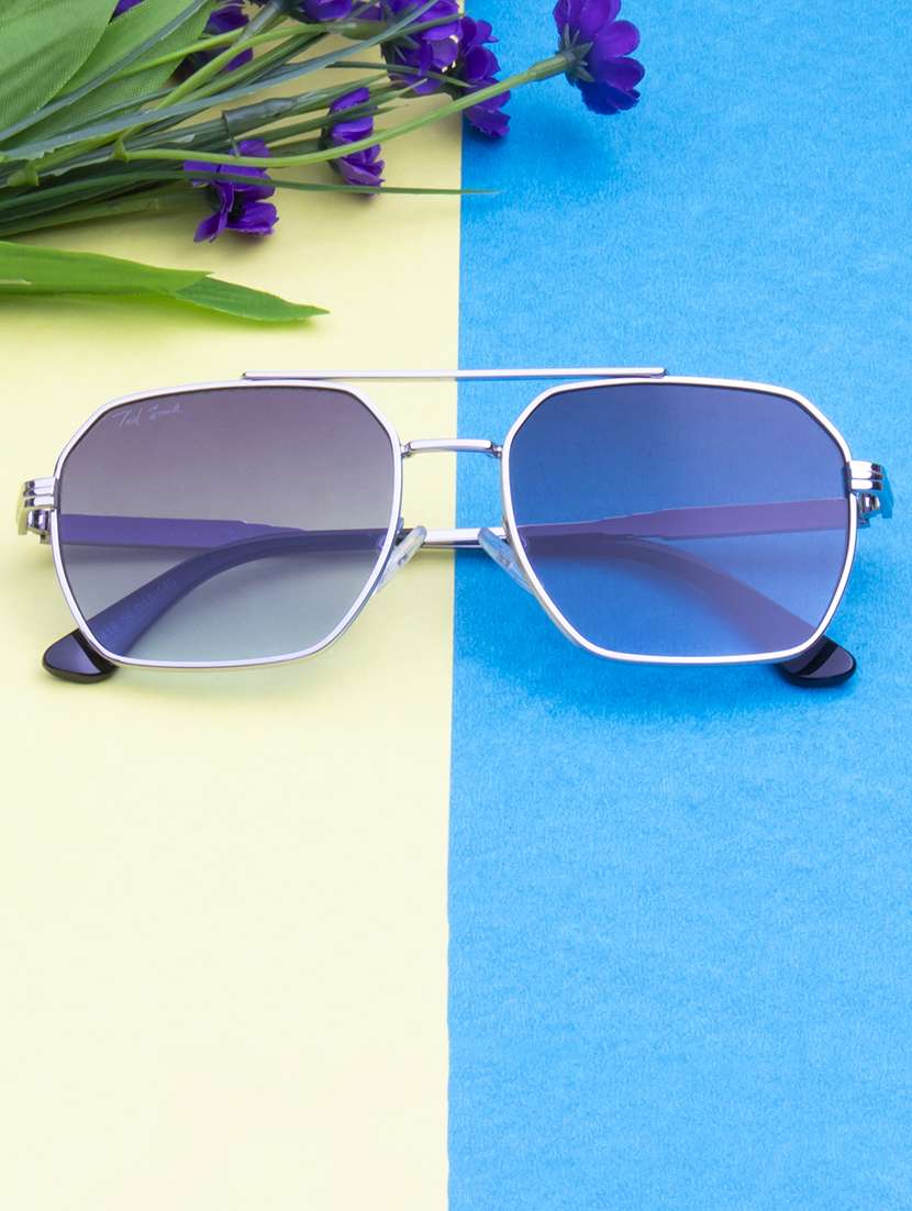 ted smith aviator green sunglasses for men women