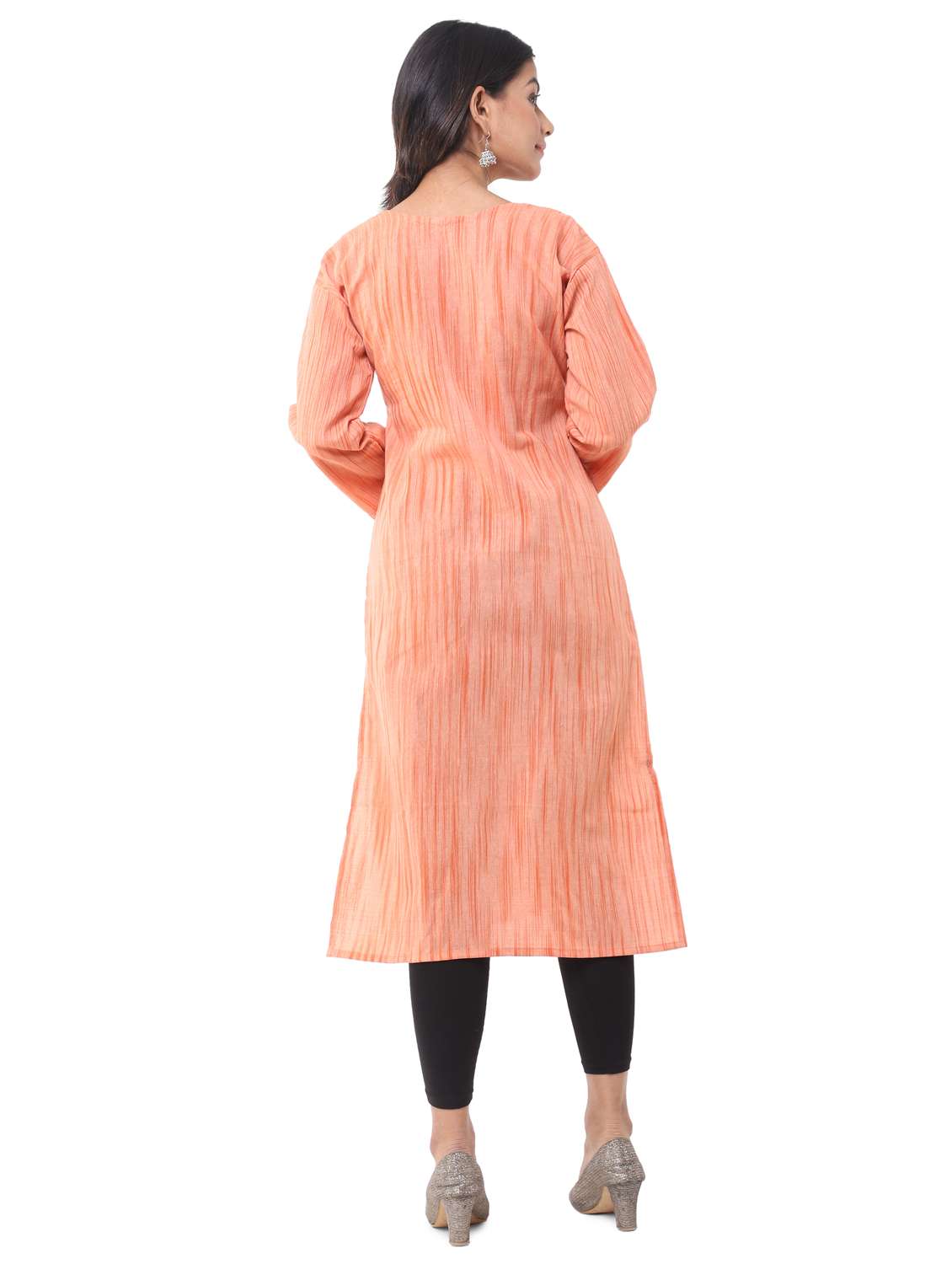 women pack of 2 solid straight kurta - 21585072 -  Standard Image - 7