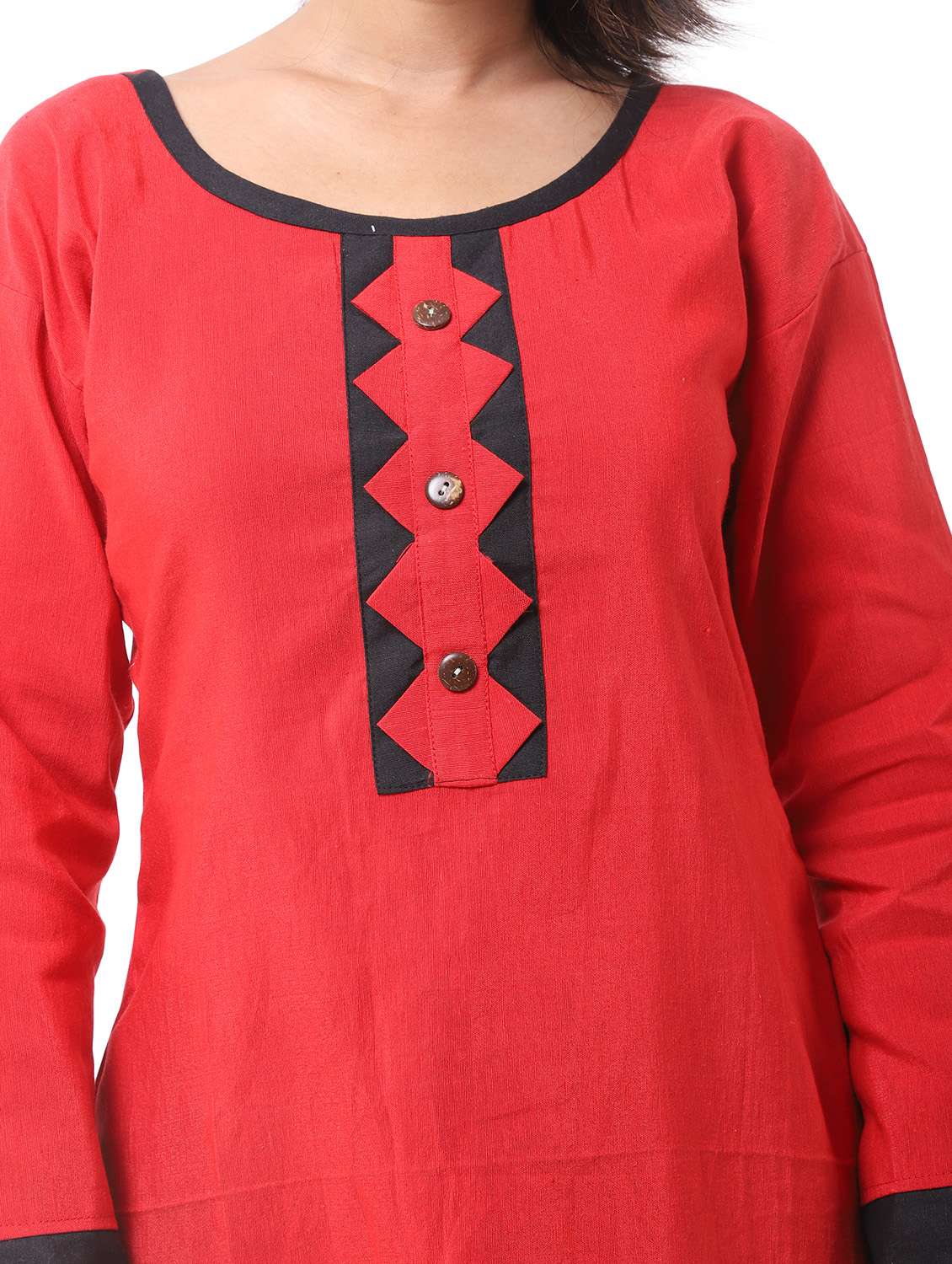 women pack of 2 solid straight kurta combo - 21585157 -  Standard Image - 2