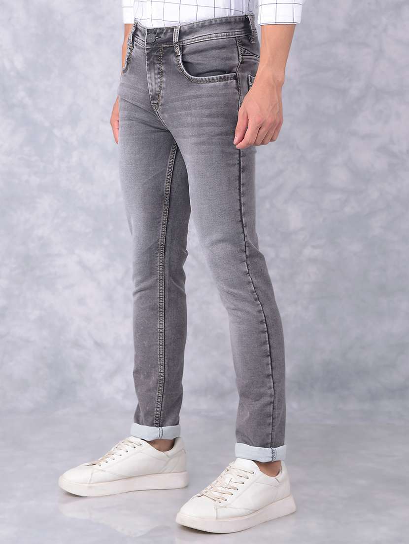 men slim fit mid rise denim jeans - 21585536 -  Standard Image - 2