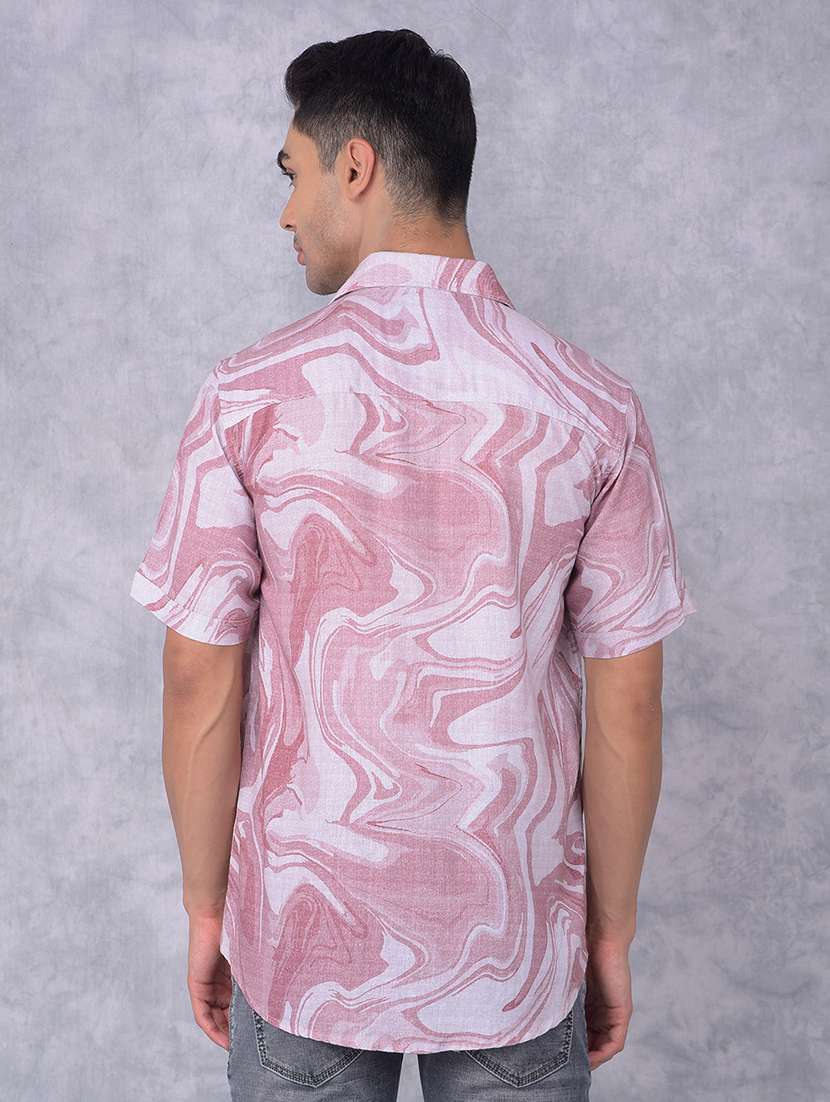 men printed regular fit casual shirt - 21585735 -  Standard Image - 2