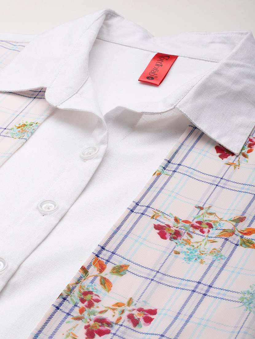 women floral print shirt and trouser co-ord set - 21586259 -  Standard Image - 7