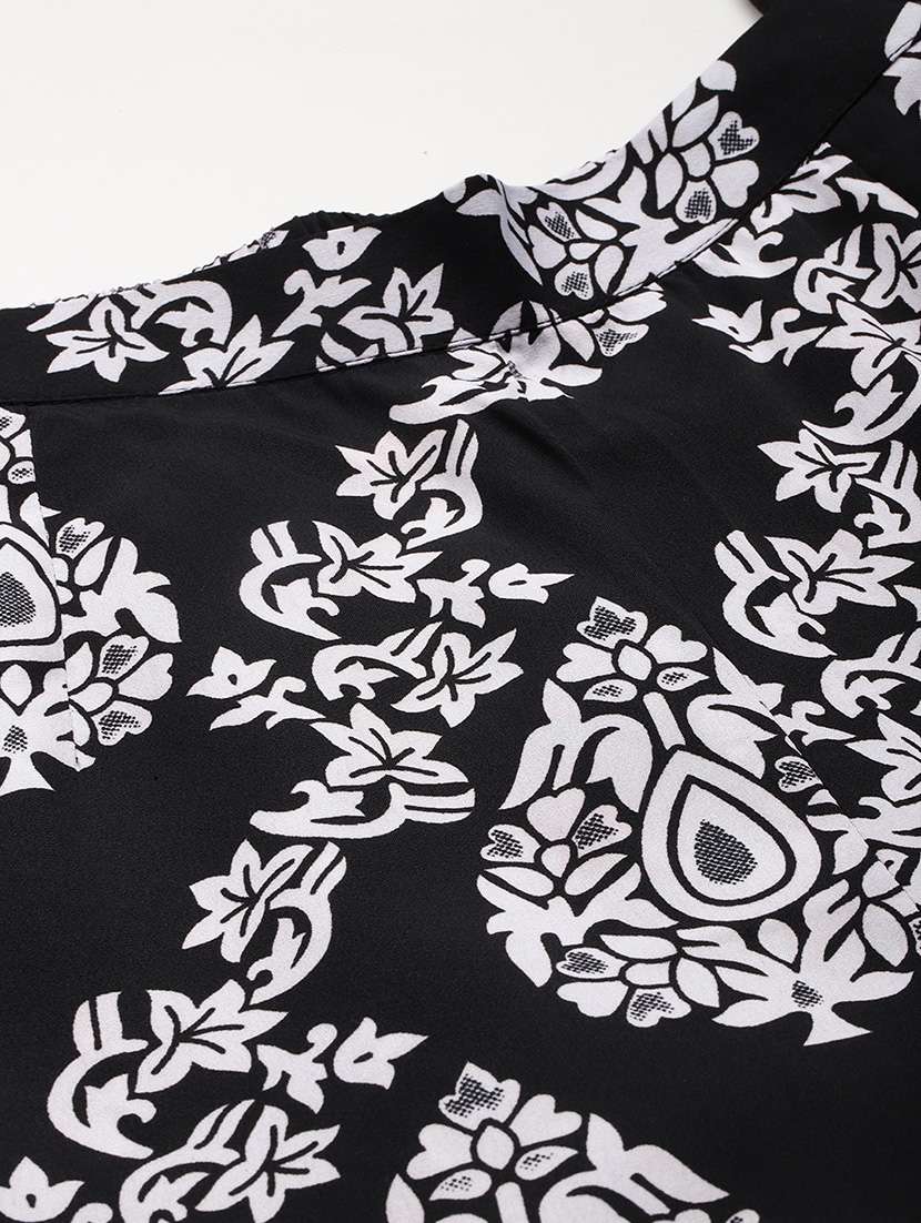 women printed ethnic co-ord set - 21586271 - Standard Image - 7