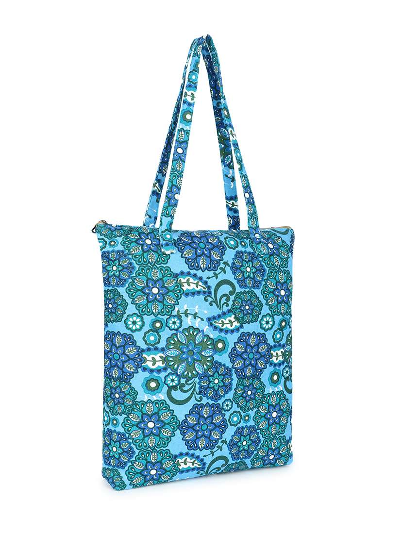 pack of 3 floral printed tote bags - 21586475 -  Standard Image - 2