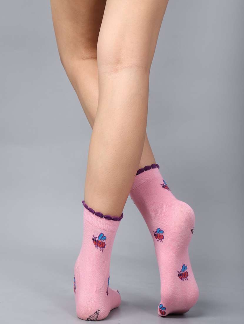 women above ankle length combo socks - 21586810 -  Standard Image - 2