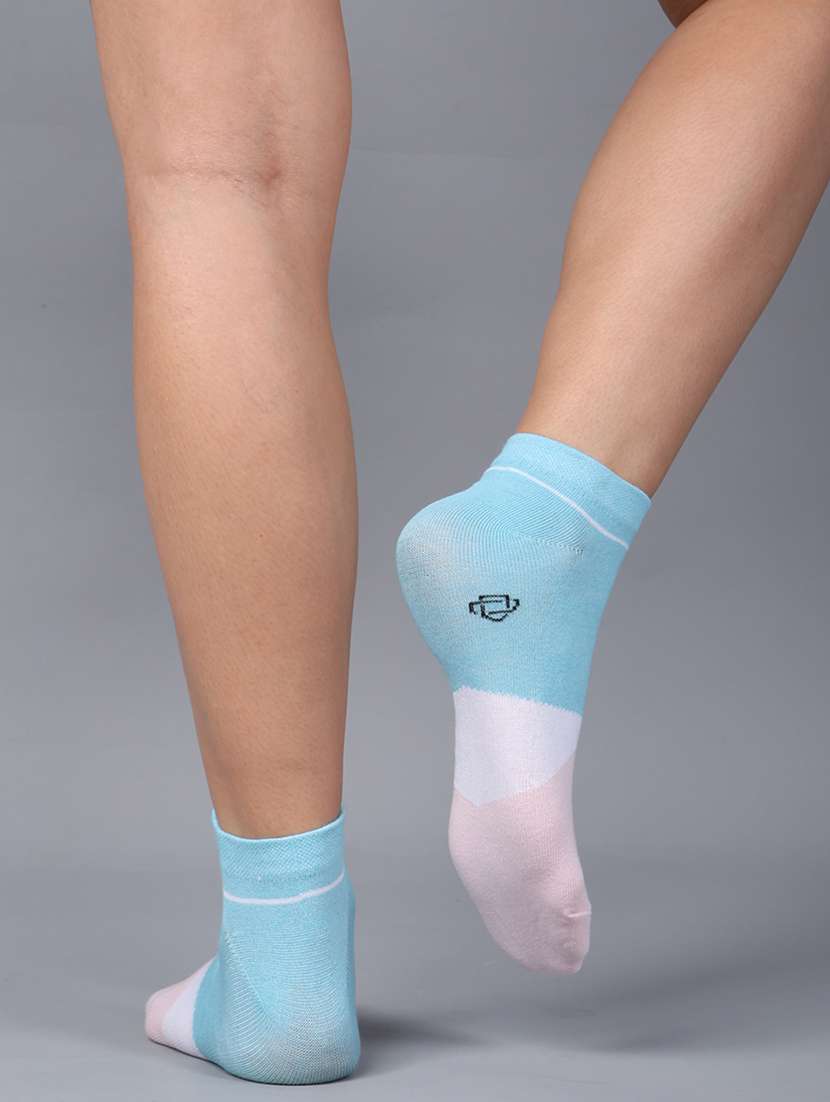 women pack of 5 ankle length socks - 21586847 -  Standard Image - 2