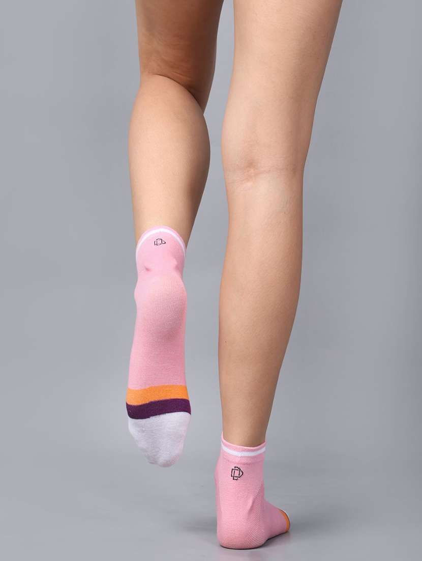women pack of 3 ankle length socks - 21586879 -  Standard Image - 2