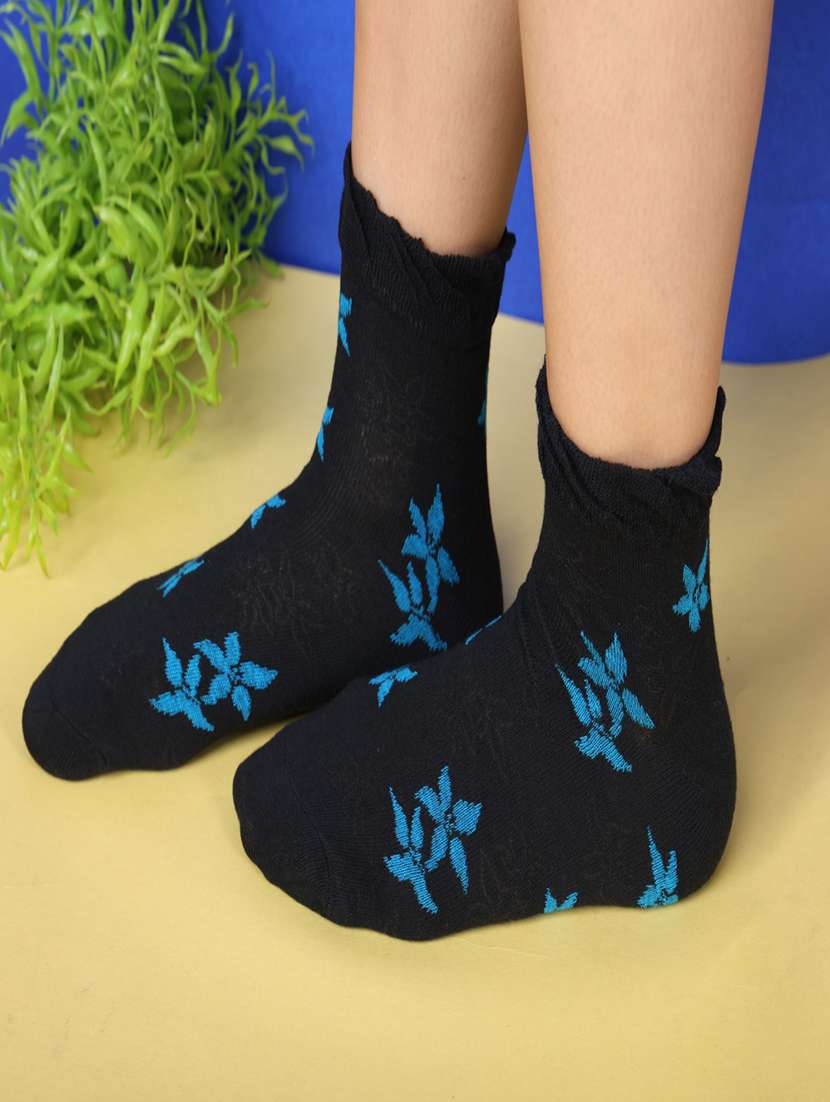 women cotton ankle length socks combo - 21586968 -  Standard Image - 2