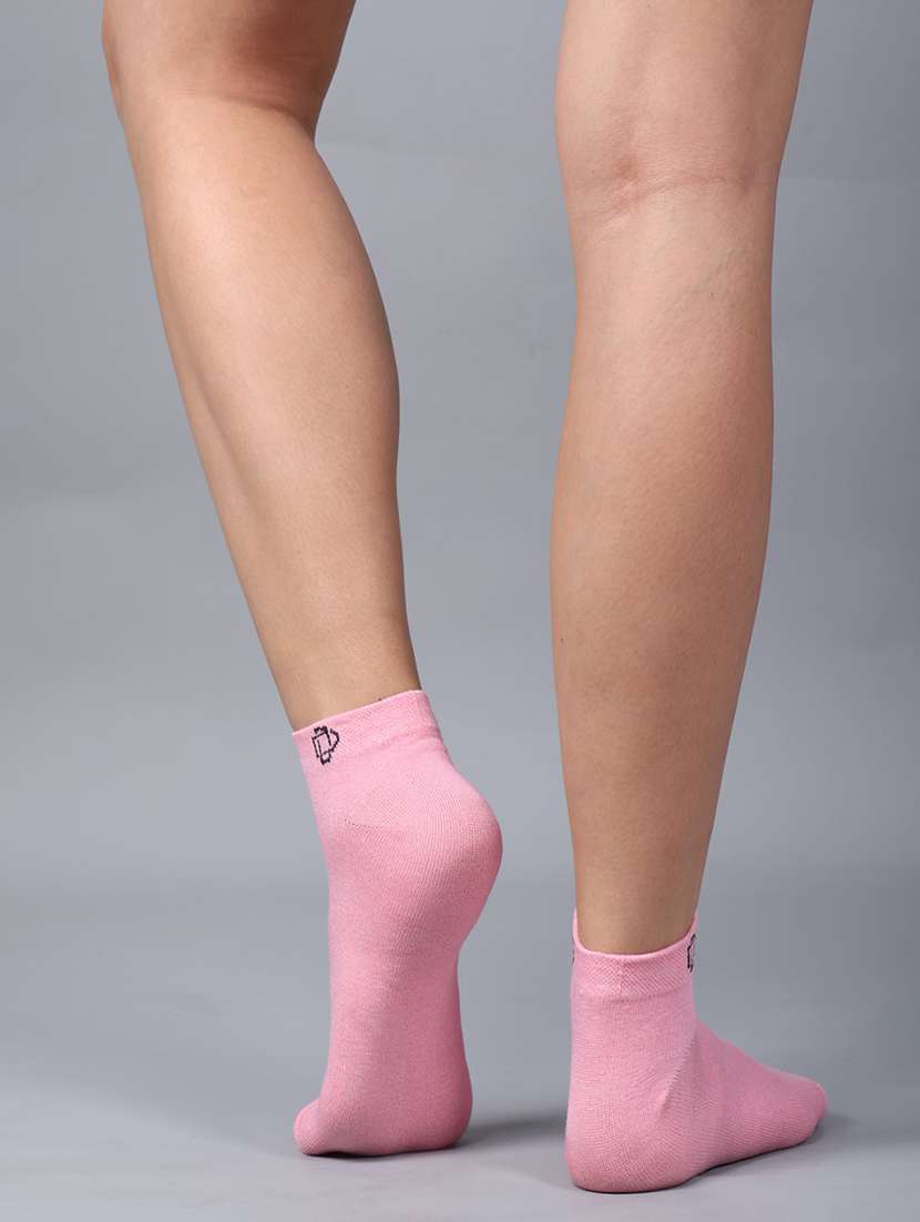 women pack of 5 ankle length socks - 21587044 -  Standard Image - 2