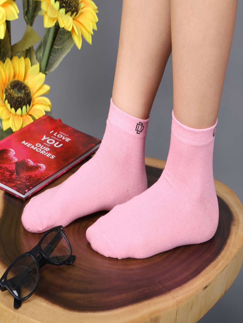 women pack of 3 above ankle length socks - 21587048 -  Standard Image - 2