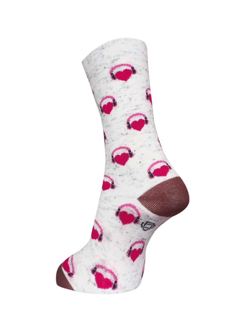 women cotton above ankle length socks combo - 21587107 -  Standard Image - 2