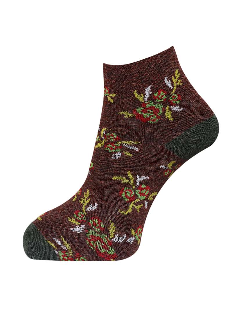 women cotton ankle length socks combo - 21587154 -  Standard Image - 2