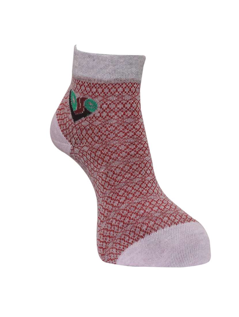women cotton ankle length socks combo - 21587168 -  Standard Image - 2
