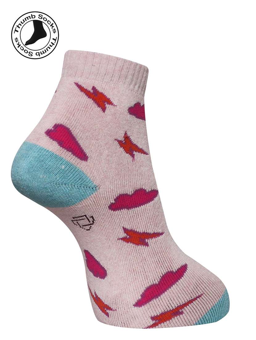 women cotton ankle length socks combo - 21587178 -  Standard Image - 2
