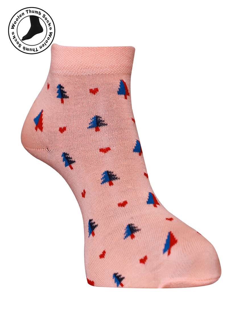 women cotton ankle length socks combo - 21587202 -  Standard Image - 2