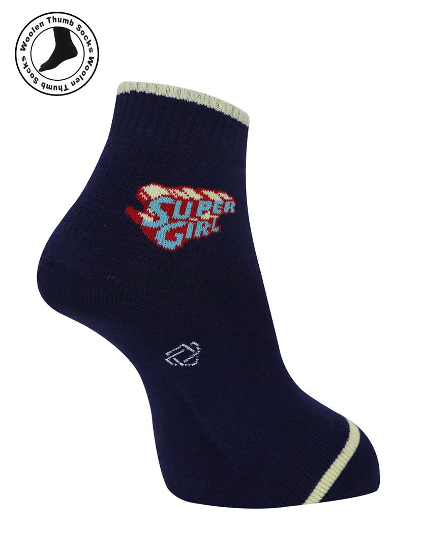 women cotton ankle length socks combo - 21587218 -  Standard Image - 2