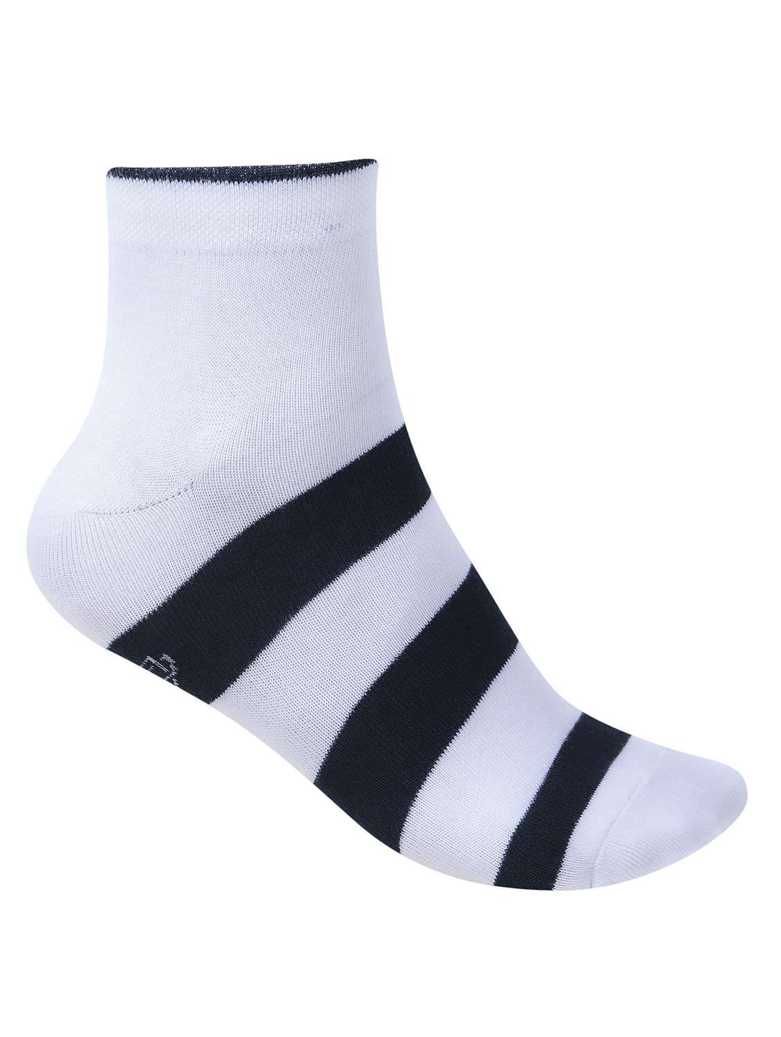 men striped cotton ankle length socks combo - 21587393 -  Standard Image - 2