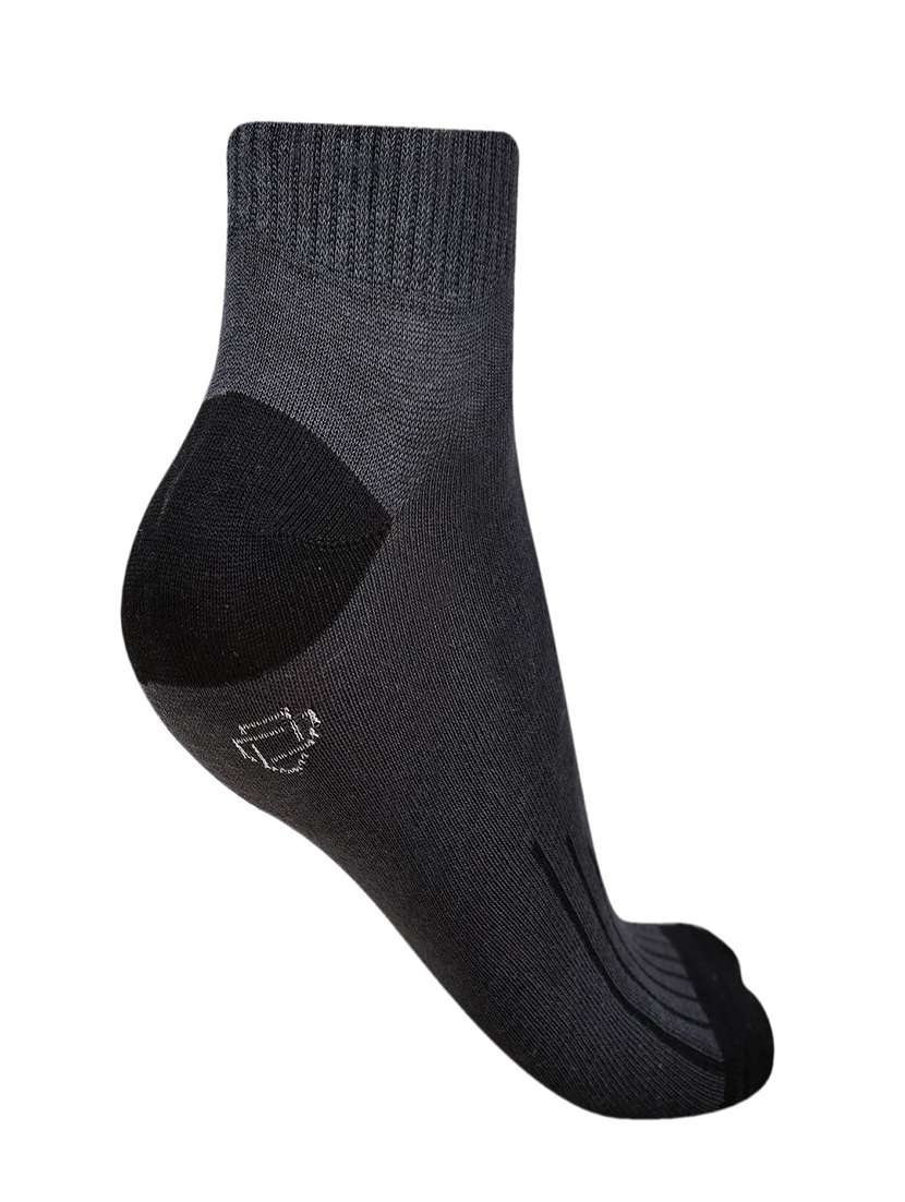 men color block cotton ankle length socks combo - 21587487 -  Standard Image - 2