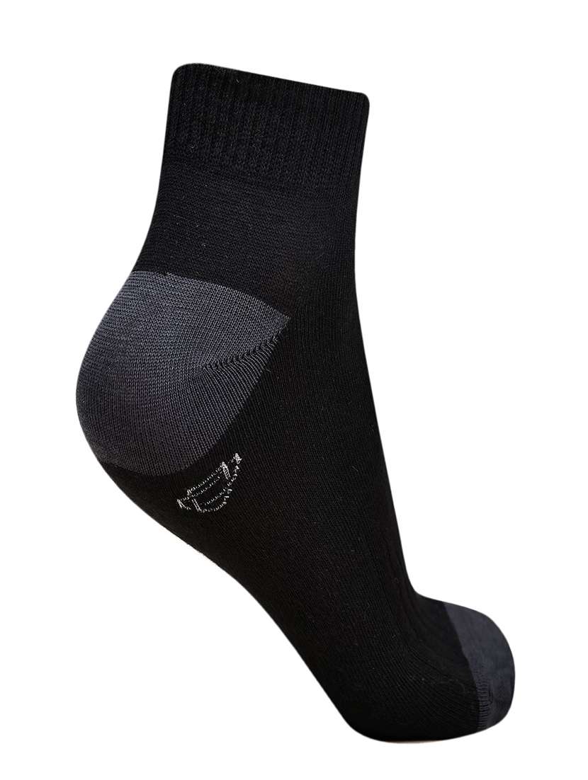 men color block cotton ankle length socks combo - 21587489 -  Standard Image - 2