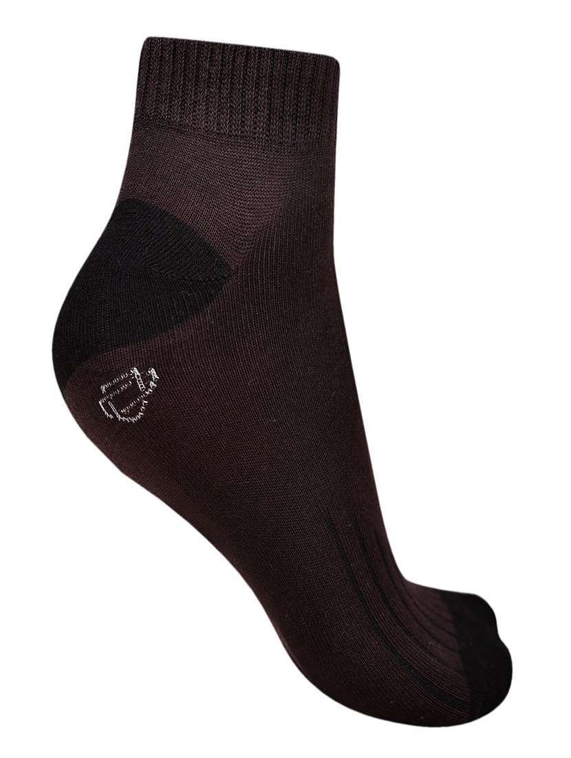 men color block cotton ankle length socks combo - 21587493 -  Standard Image - 2