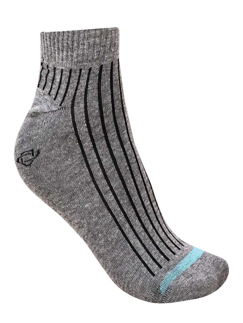 multi colored cotton ankle length sock - 21587555 -  Standard Image - 2