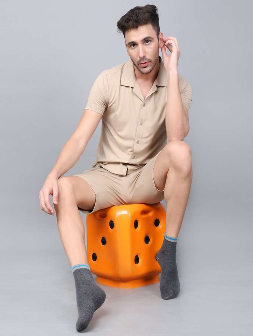 men pack of 3 ankle length sock - 21587560 -  Standard Image - 2