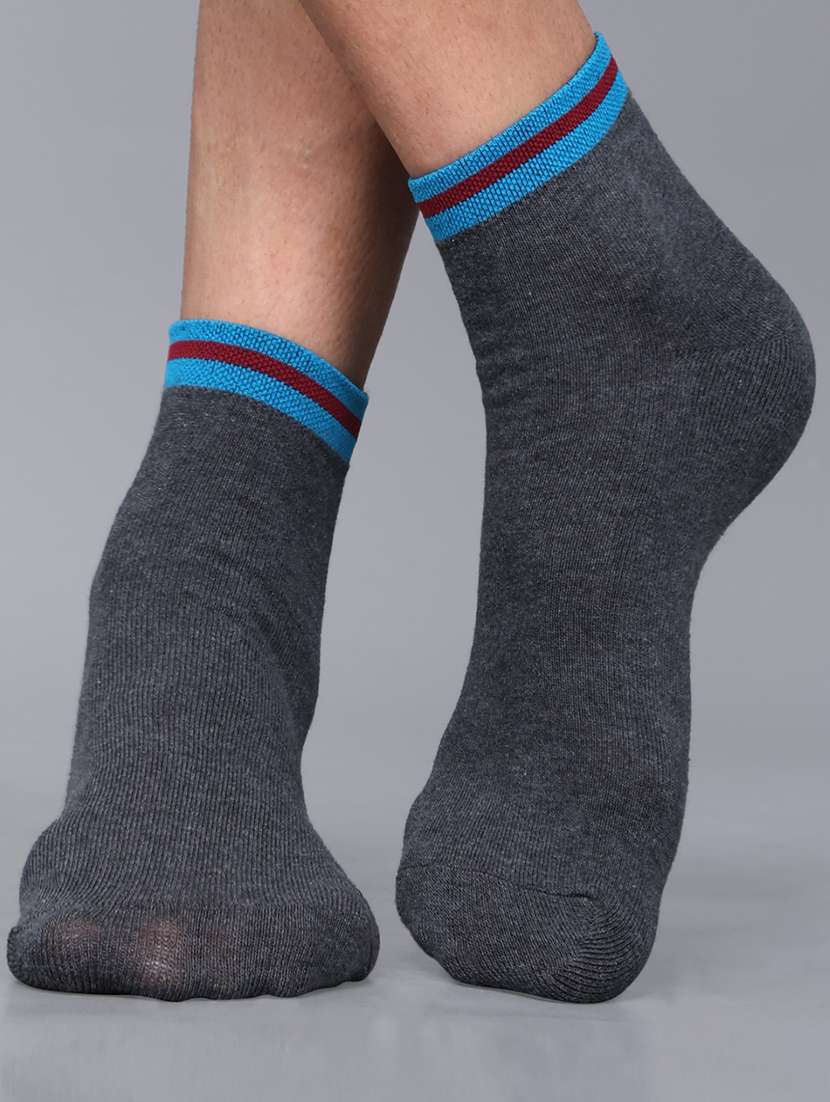 men pack of 5 ankle length socks - 21587574 -  Standard Image - 2