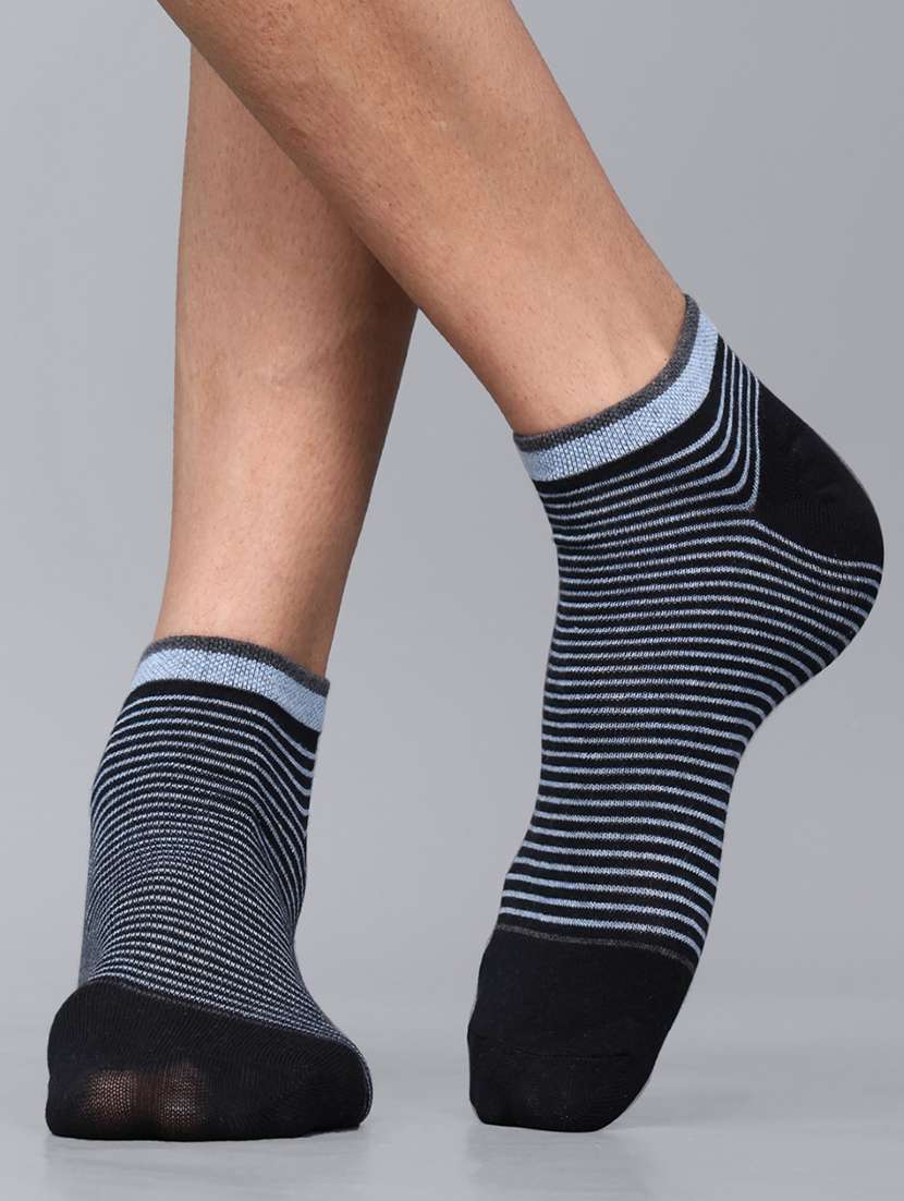 men pack of 3 ankle length socks - 21587595 -  Standard Image - 2