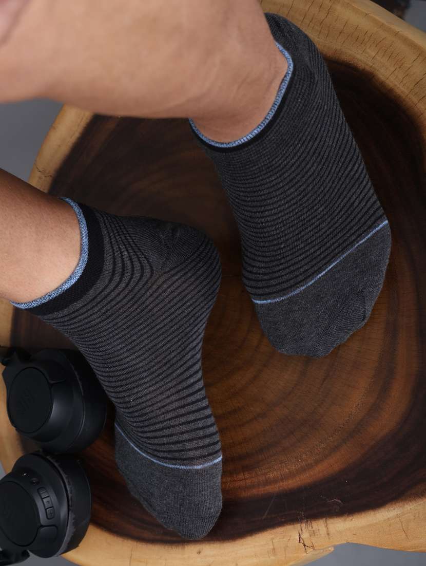 men pack of 3 ankle length sock - 21587596 -  Standard Image - 2