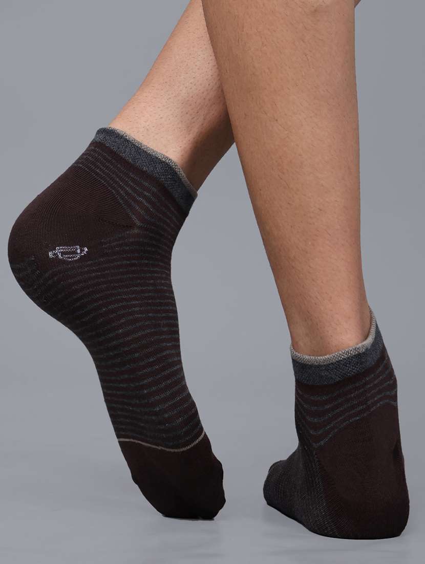 men pack of 3 ankle length sock - 21587603 -  Standard Image - 2