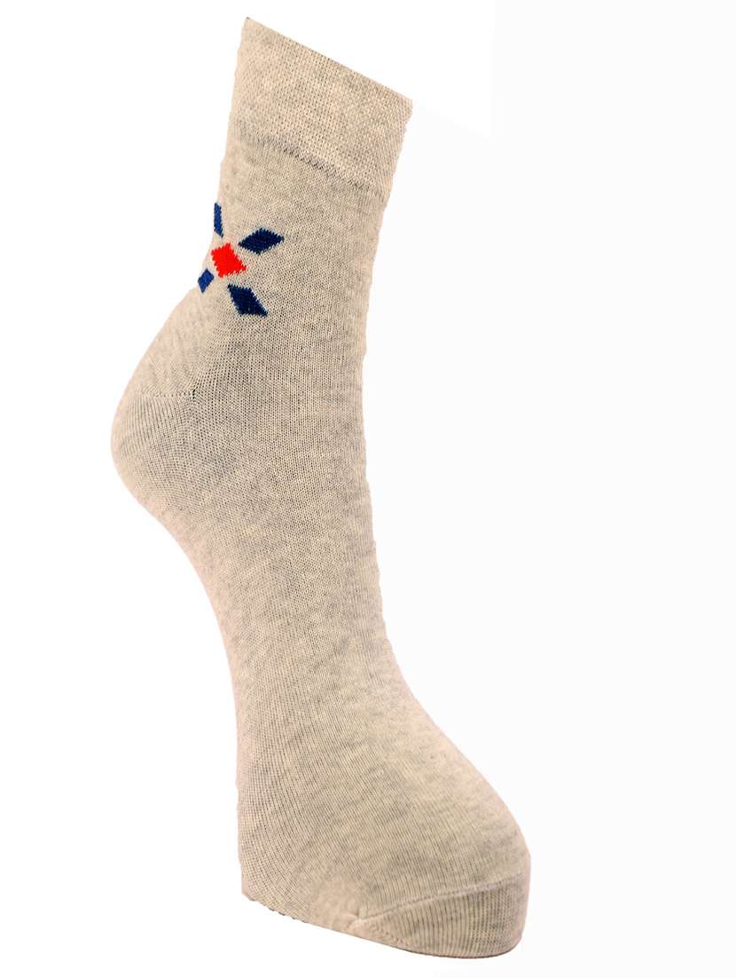 men cotton above ankle length socks combo - 21587734 -  Standard Image - 2