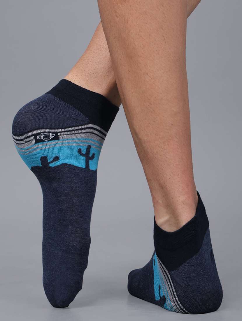 men cotton ankle length socks combo - 21587742 -  Standard Image - 2