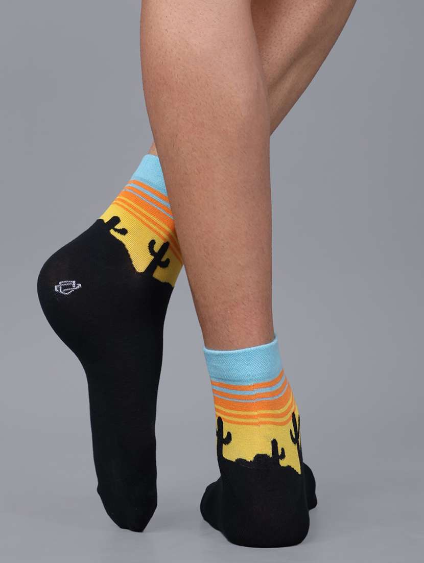 men cotton ankle length socks combo - 21587745 -  Standard Image - 2