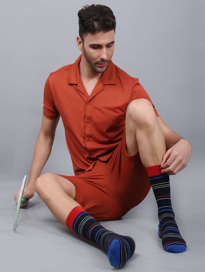 men pack of 3 above ankle length sock - 21587762 -  Standard Image - 2