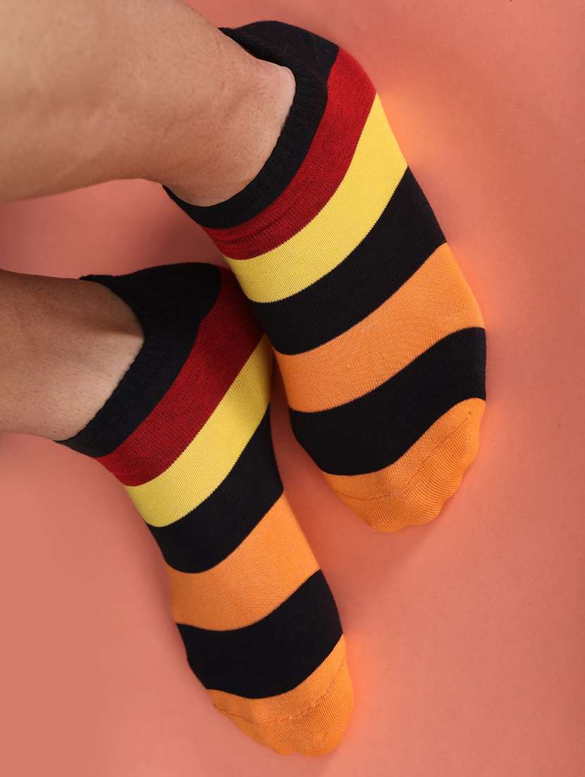 men cotton ankle length socks combo - 21587790 -  Standard Image - 2