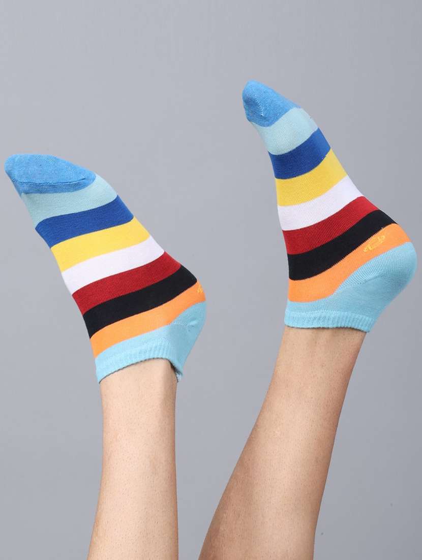men cotton ankle length socks combo - 21587796 -  Standard Image - 2