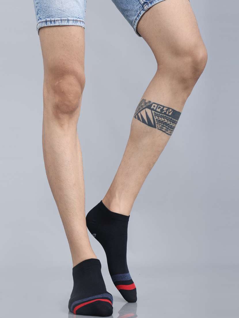 men cotton ankle length socks combo - 21587857 -  Standard Image - 2