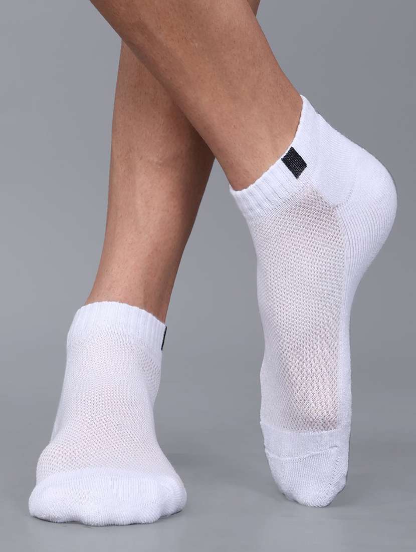 men cotton ankle length socks combo - 21587870 -  Standard Image - 2