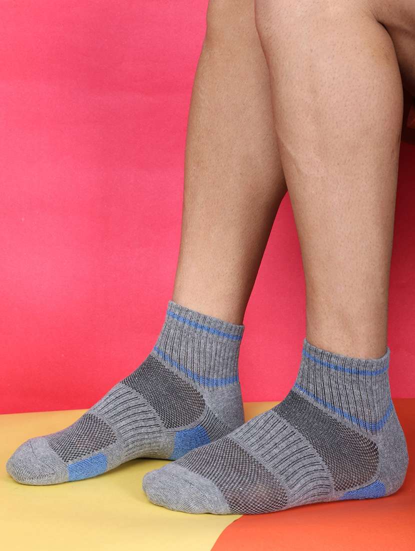 men pack of 3 ankle length sock - 21587884 -  Standard Image - 2